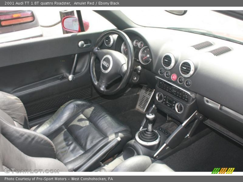 Amulet Red / Ebony Black 2001 Audi TT 1.8T quattro Roadster