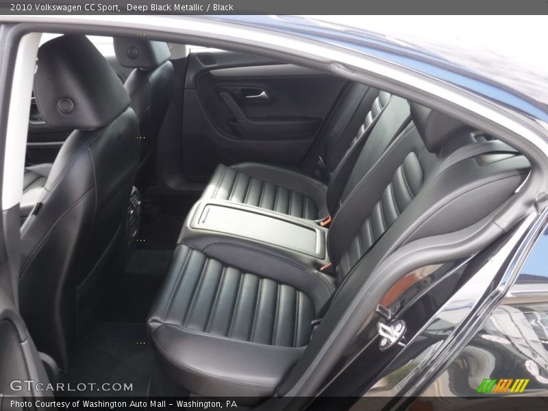 Deep Black Metallic / Black 2010 Volkswagen CC Sport