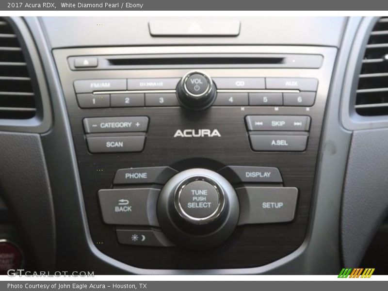 White Diamond Pearl / Ebony 2017 Acura RDX