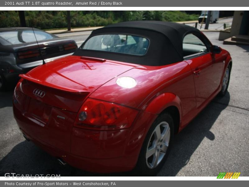 Amulet Red / Ebony Black 2001 Audi TT 1.8T quattro Roadster