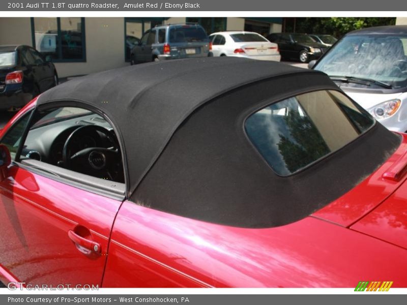 Amulet Red / Ebony Black 2001 Audi TT 1.8T quattro Roadster