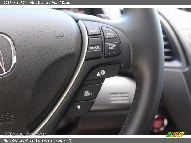 White Diamond Pearl / Ebony 2017 Acura RDX