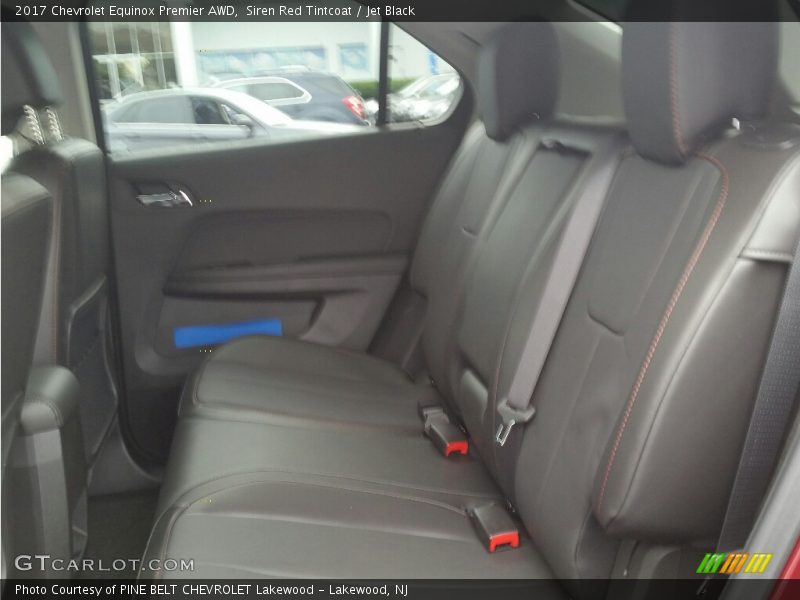 Siren Red Tintcoat / Jet Black 2017 Chevrolet Equinox Premier AWD