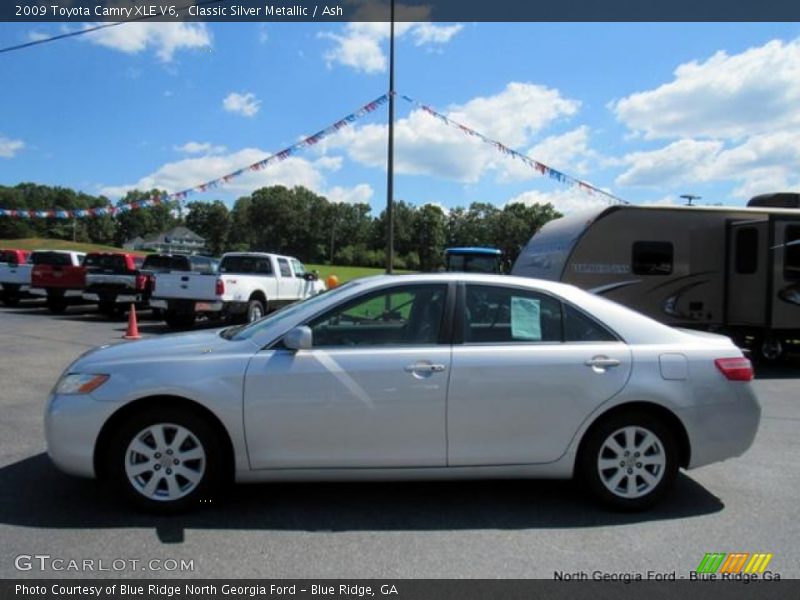 Classic Silver Metallic / Ash 2009 Toyota Camry XLE V6
