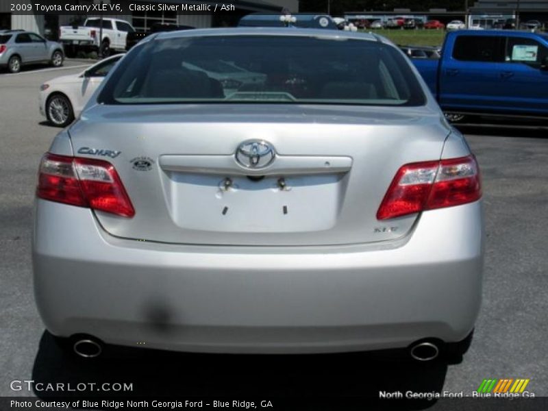 Classic Silver Metallic / Ash 2009 Toyota Camry XLE V6
