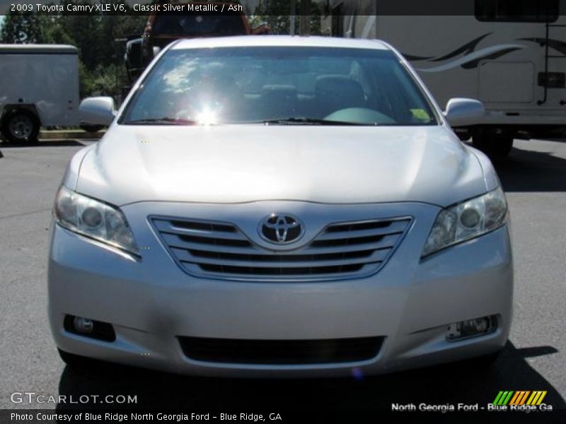 Classic Silver Metallic / Ash 2009 Toyota Camry XLE V6