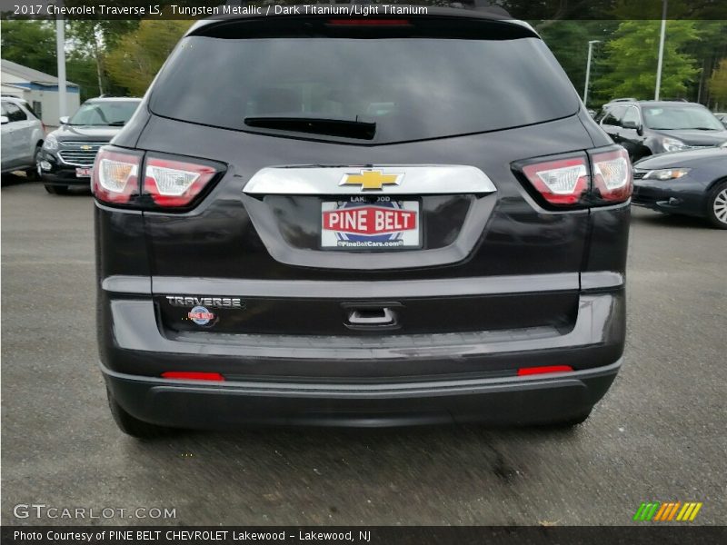 Tungsten Metallic / Dark Titanium/Light Titanium 2017 Chevrolet Traverse LS