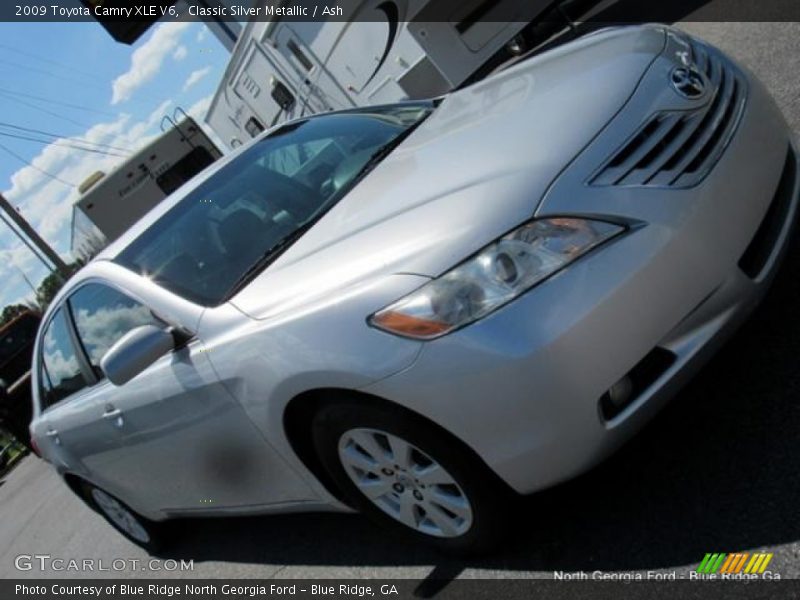 Classic Silver Metallic / Ash 2009 Toyota Camry XLE V6
