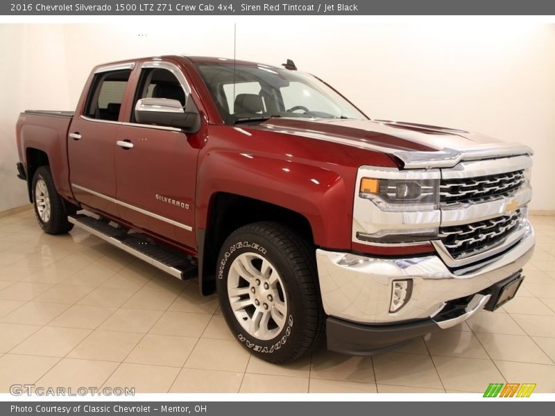 Front 3/4 View of 2016 Silverado 1500 LTZ Z71 Crew Cab 4x4