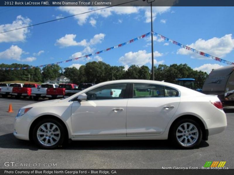 White Diamond Tricoat / Cashmere 2012 Buick LaCrosse FWD