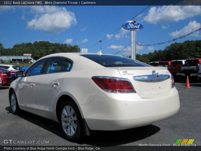 White Diamond Tricoat / Cashmere 2012 Buick LaCrosse FWD
