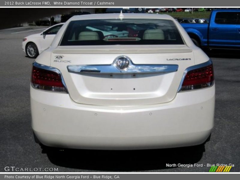 White Diamond Tricoat / Cashmere 2012 Buick LaCrosse FWD