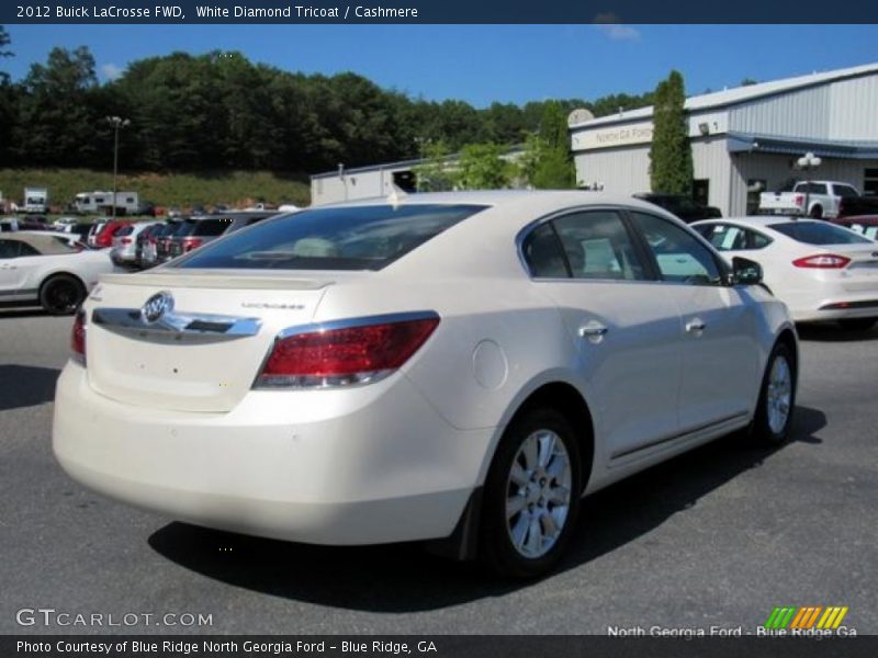 White Diamond Tricoat / Cashmere 2012 Buick LaCrosse FWD