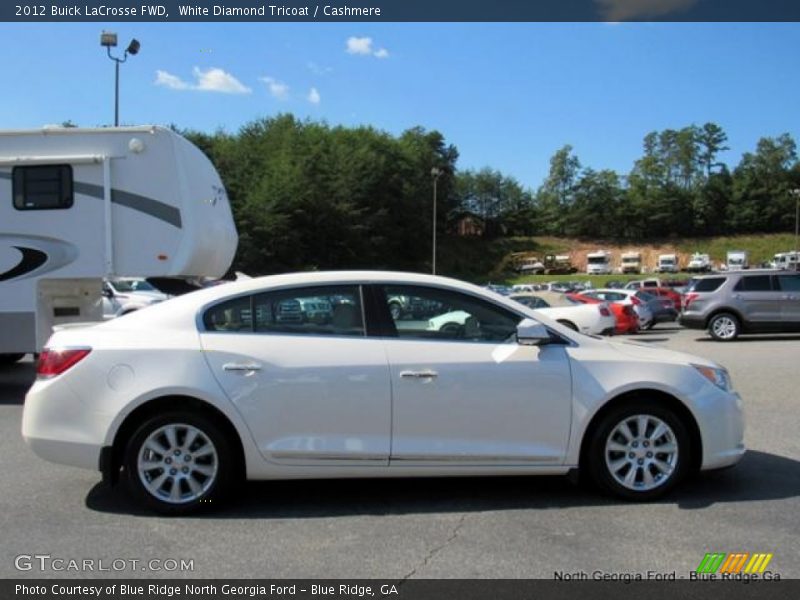 White Diamond Tricoat / Cashmere 2012 Buick LaCrosse FWD