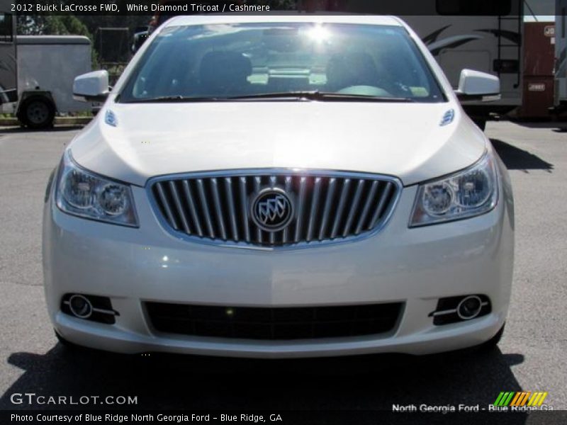 White Diamond Tricoat / Cashmere 2012 Buick LaCrosse FWD