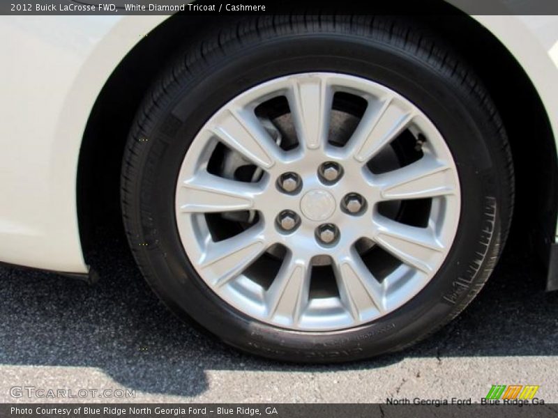 White Diamond Tricoat / Cashmere 2012 Buick LaCrosse FWD