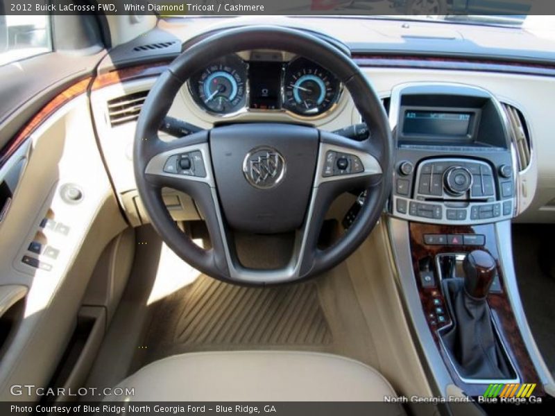 White Diamond Tricoat / Cashmere 2012 Buick LaCrosse FWD