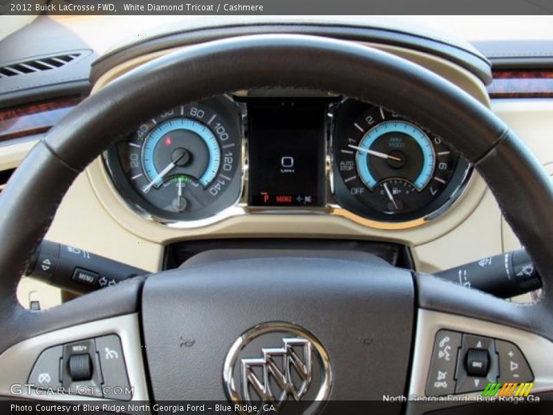 White Diamond Tricoat / Cashmere 2012 Buick LaCrosse FWD
