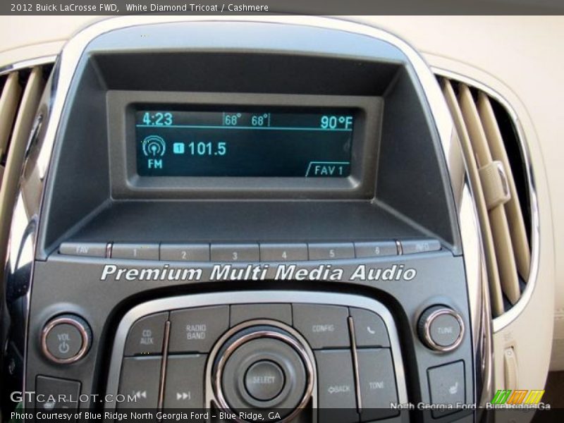 White Diamond Tricoat / Cashmere 2012 Buick LaCrosse FWD