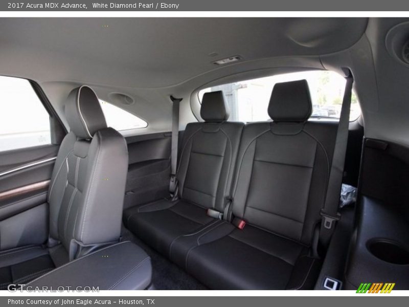 White Diamond Pearl / Ebony 2017 Acura MDX Advance