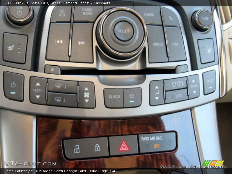 White Diamond Tricoat / Cashmere 2012 Buick LaCrosse FWD