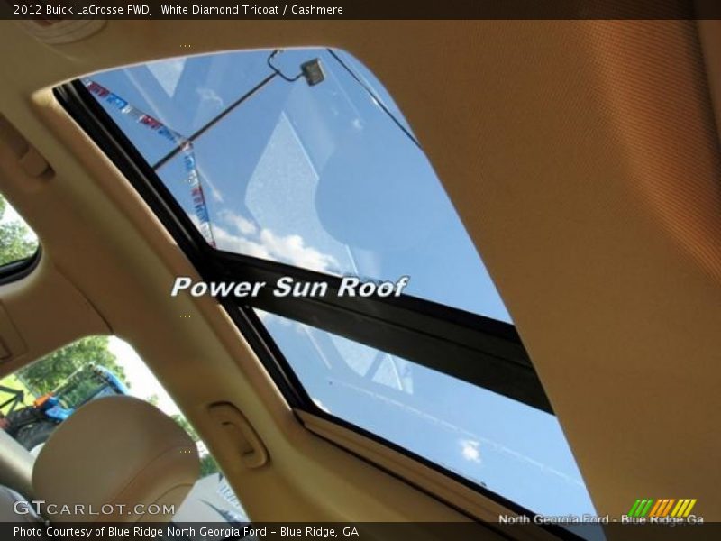 White Diamond Tricoat / Cashmere 2012 Buick LaCrosse FWD