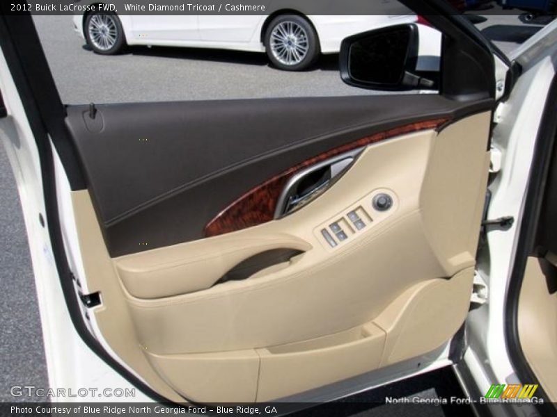 White Diamond Tricoat / Cashmere 2012 Buick LaCrosse FWD