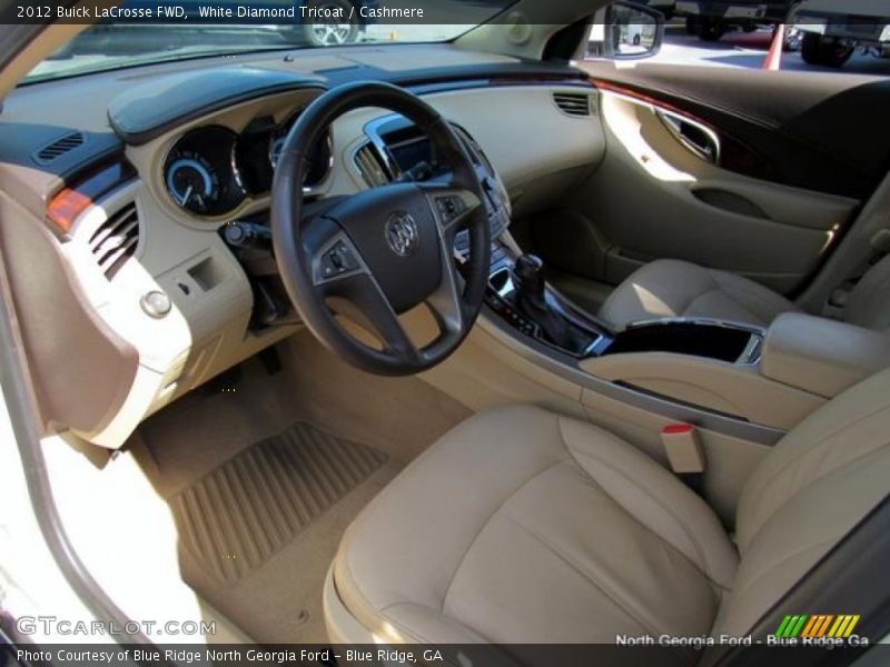 White Diamond Tricoat / Cashmere 2012 Buick LaCrosse FWD