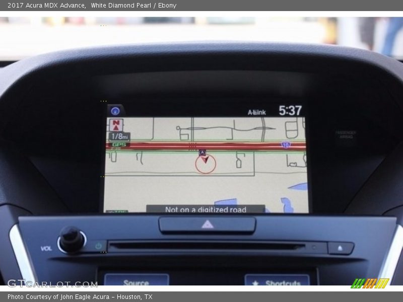 White Diamond Pearl / Ebony 2017 Acura MDX Advance