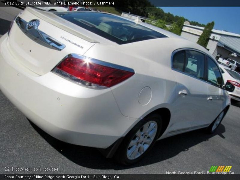 White Diamond Tricoat / Cashmere 2012 Buick LaCrosse FWD