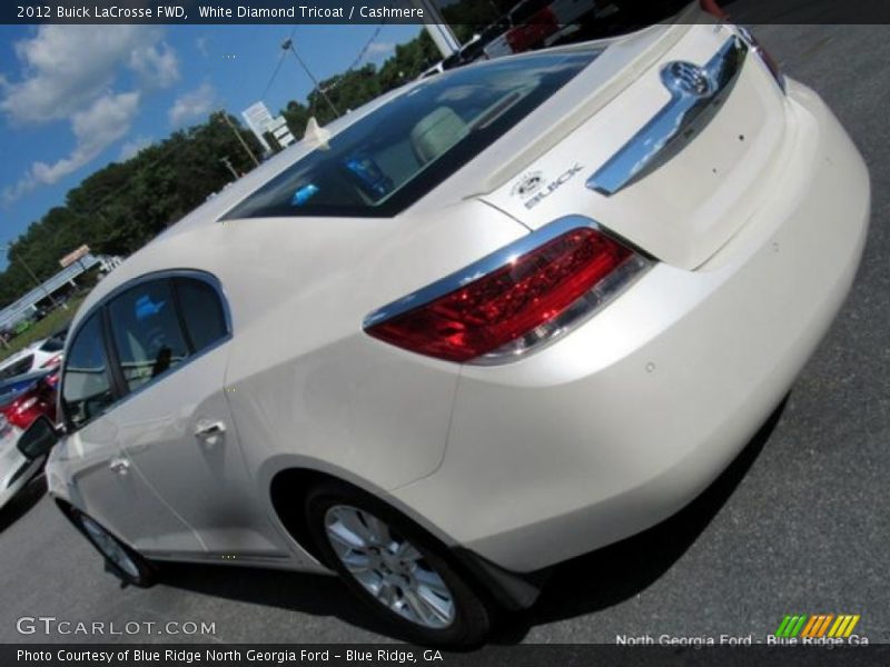 White Diamond Tricoat / Cashmere 2012 Buick LaCrosse FWD