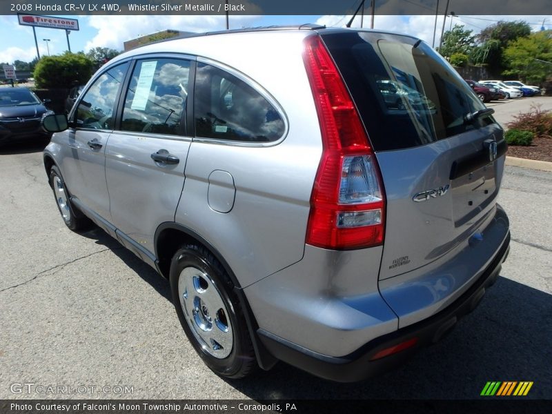 Whistler Silver Metallic / Black 2008 Honda CR-V LX 4WD
