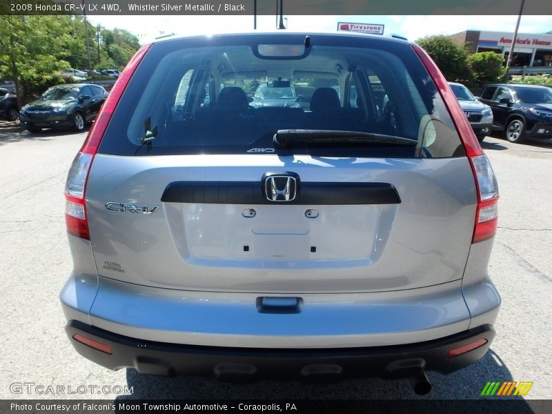 Whistler Silver Metallic / Black 2008 Honda CR-V LX 4WD