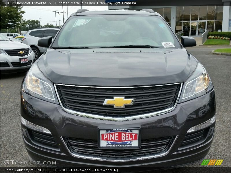Tungsten Metallic / Dark Titanium/Light Titanium 2017 Chevrolet Traverse LS