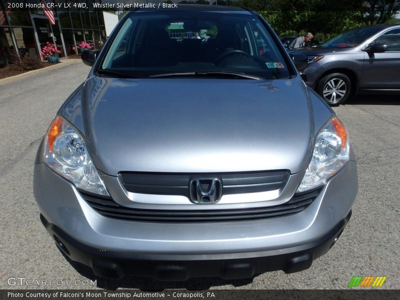 Whistler Silver Metallic / Black 2008 Honda CR-V LX 4WD