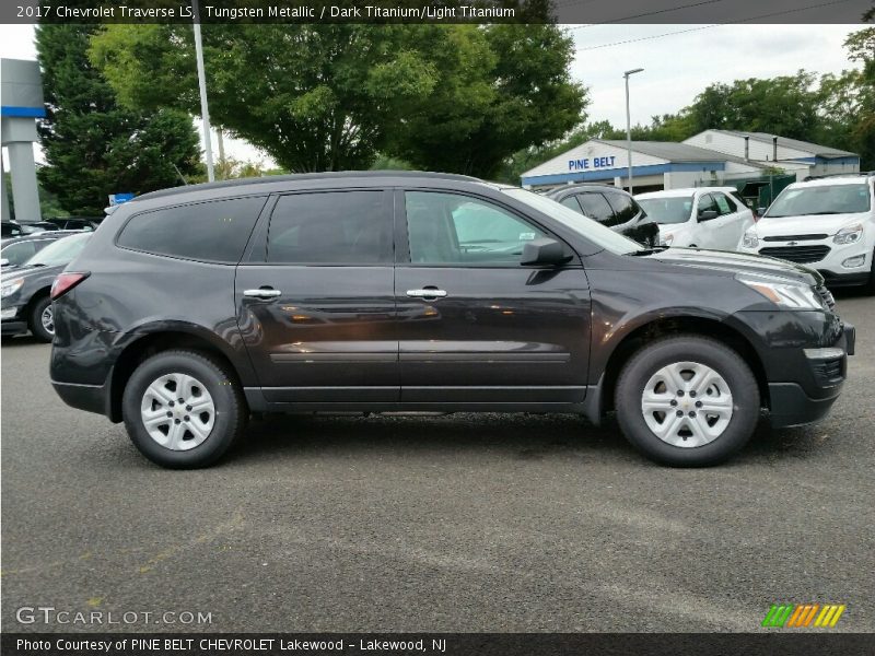 Tungsten Metallic / Dark Titanium/Light Titanium 2017 Chevrolet Traverse LS