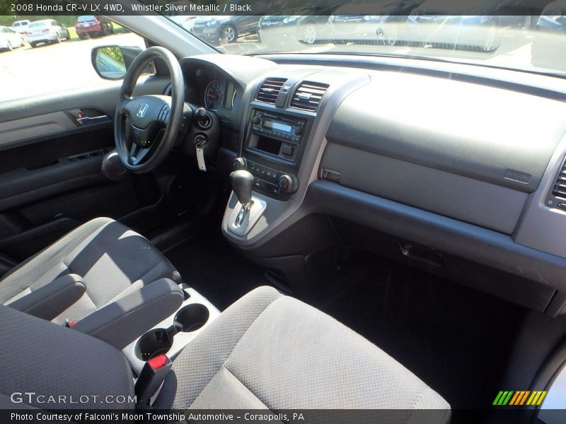 Whistler Silver Metallic / Black 2008 Honda CR-V LX 4WD