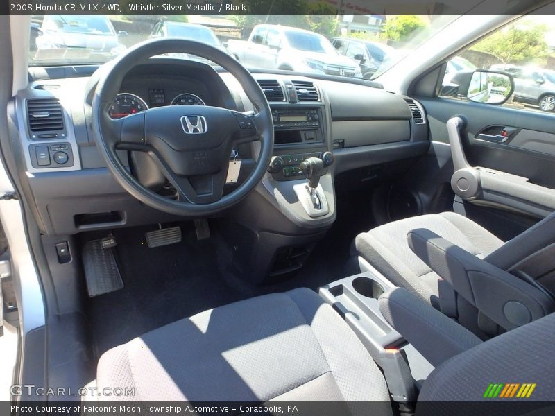 Whistler Silver Metallic / Black 2008 Honda CR-V LX 4WD