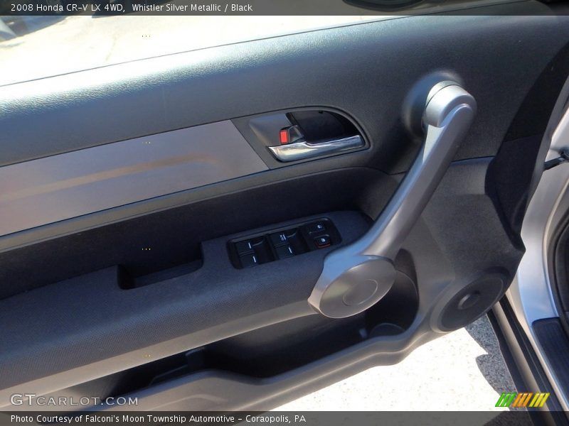 Whistler Silver Metallic / Black 2008 Honda CR-V LX 4WD