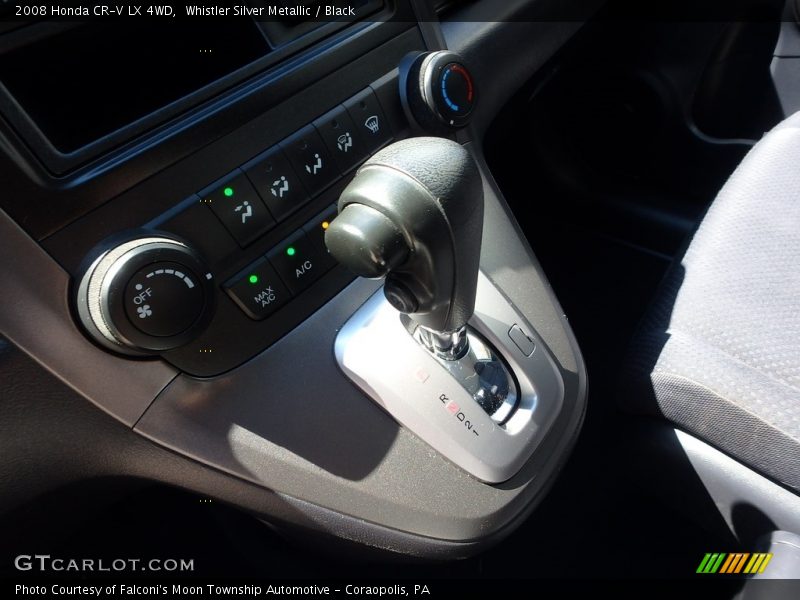 Whistler Silver Metallic / Black 2008 Honda CR-V LX 4WD