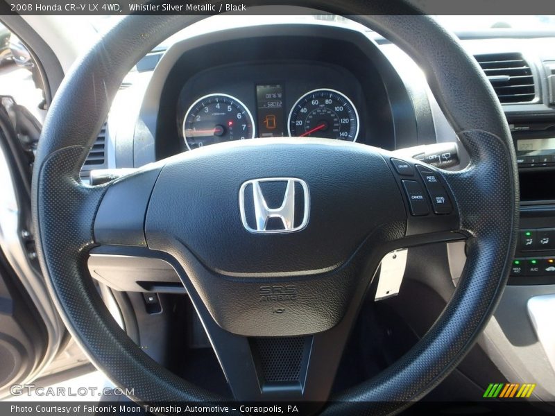 Whistler Silver Metallic / Black 2008 Honda CR-V LX 4WD