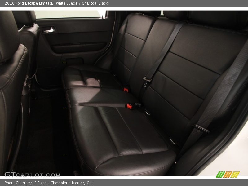 White Suede / Charcoal Black 2010 Ford Escape Limited