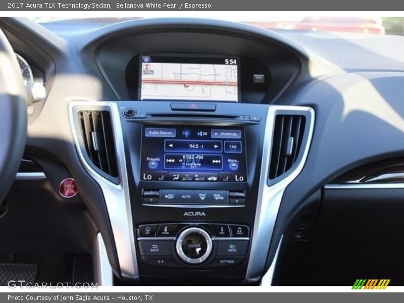 Controls of 2017 TLX Technology Sedan