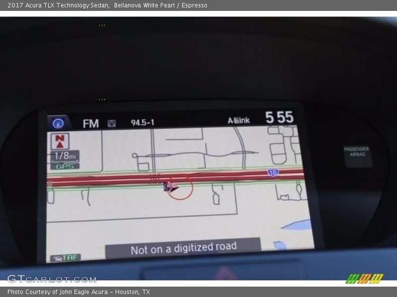 Navigation of 2017 TLX Technology Sedan