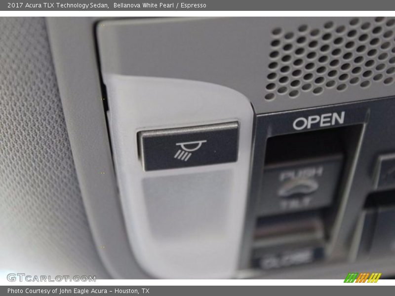 Bellanova White Pearl / Espresso 2017 Acura TLX Technology Sedan