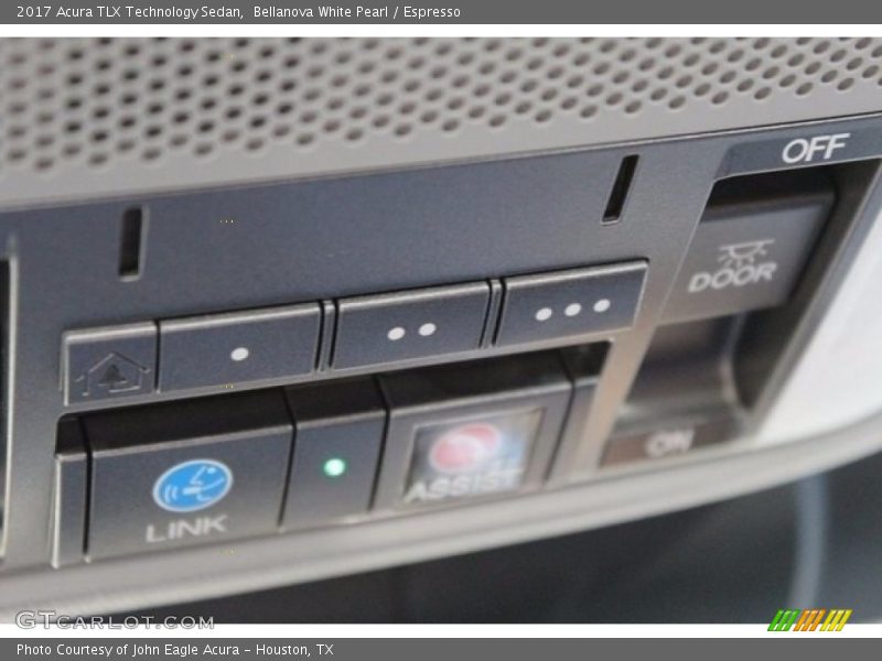 Bellanova White Pearl / Espresso 2017 Acura TLX Technology Sedan