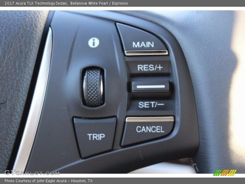 Controls of 2017 TLX Technology Sedan