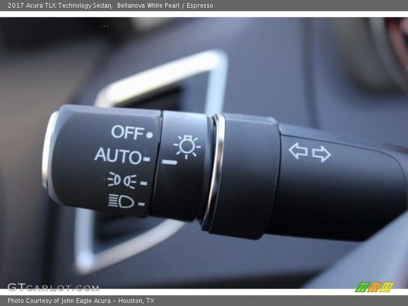 Controls of 2017 TLX Technology Sedan