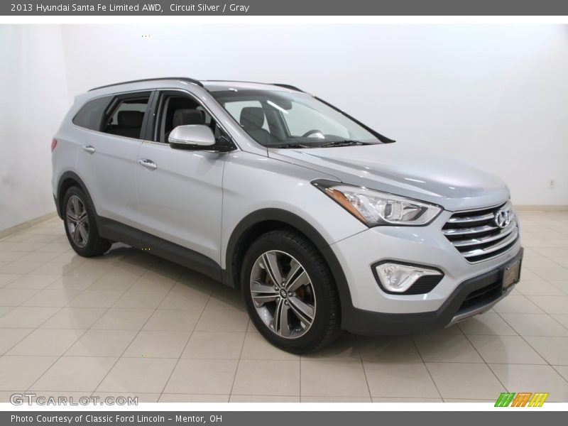 Circuit Silver / Gray 2013 Hyundai Santa Fe Limited AWD