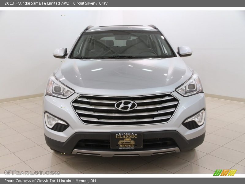 Circuit Silver / Gray 2013 Hyundai Santa Fe Limited AWD